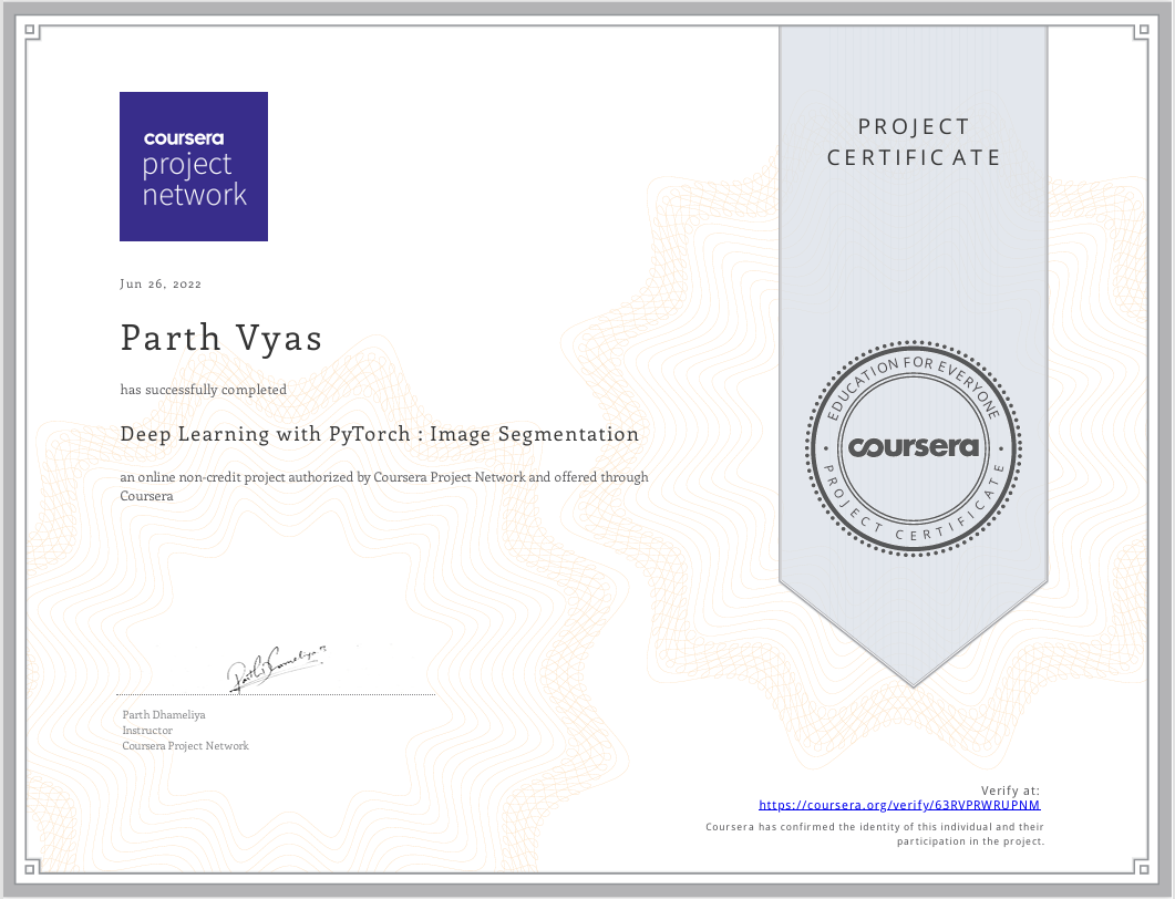 Certificate 1